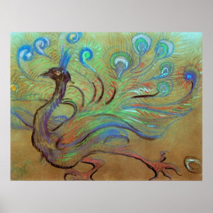 Wyspianski, Peacock, 1897 Poster