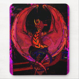 Wyvern, Drache, Fantasiedrache, Mythische Kreatur Mousepad