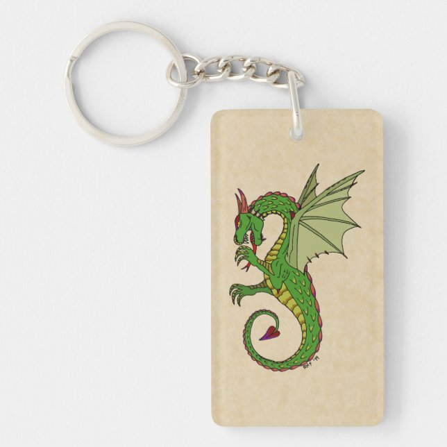 Wyvern Schlüsselanhänger (Vorderseite)