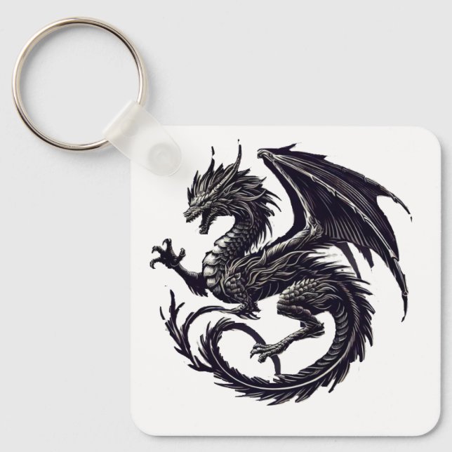 Wyvern Schlüsselanhänger (Vorderseite)