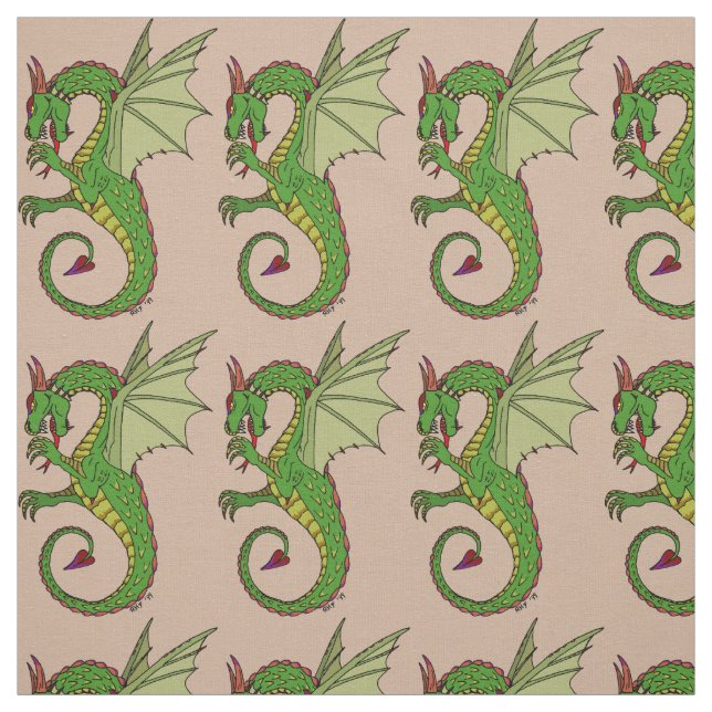 Wyvern Stoff (Muster)
