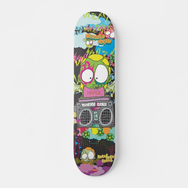 WZRD HAACK Plattform Skateboard (Vorne)
