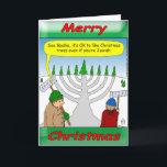 x04 Es macht Spaß, zu Weihnachten jüdisch zu sein.<br><div class="desc">Jüdische Leute können auch die Weihnachtszeit genießen! Diese Menorah Schaufelarbeit ist lustig und macht Spaß.</div>