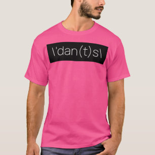 x27dants tanzt sich selbst, kraftvolles Zitat T-Shirt