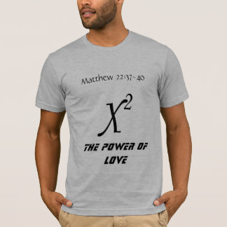 X2 der Power der Liebe (Licht) T-Shirt