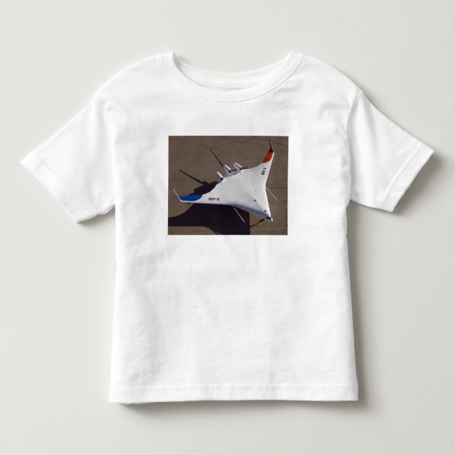 X-48B Blended Wing Body Unbemanntes Luftfahrzeug Kleinkind T-shirt (Vorderseite)