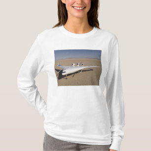X-48B mischte Flügelkörper unmenschliches T-Shirt