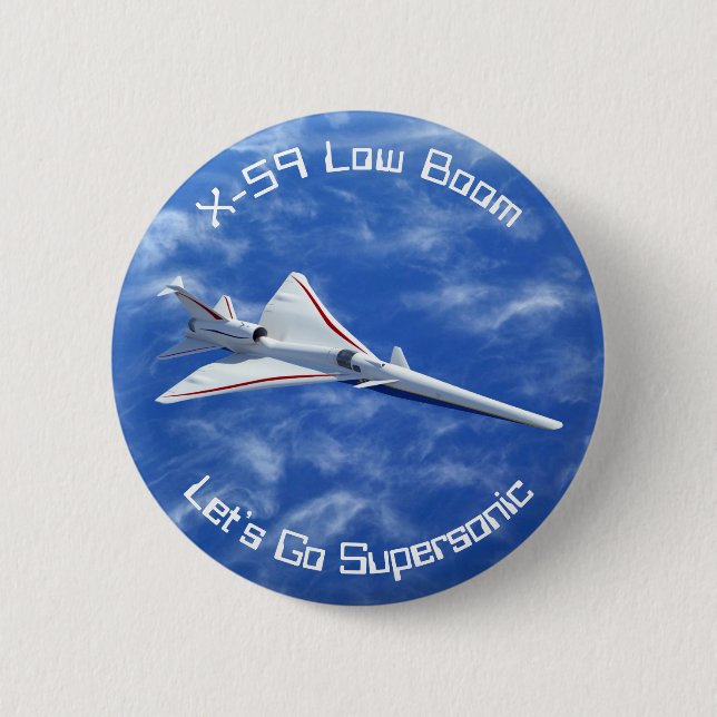 X-59 Billigflugzeuge mit Sonderraumflugzeug Button (Vorderseite)