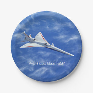 X-59 Billigflugzeuge mit Sonderraumflugzeug Pappteller