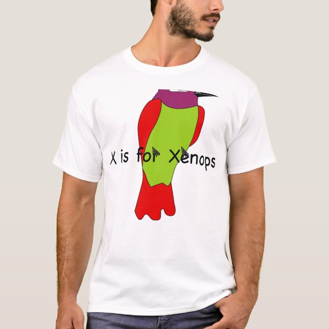 X est pour le T-shirt de Xenops (Devant)
