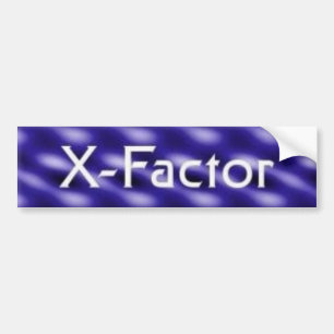 X-Faktor Autoaufkleber