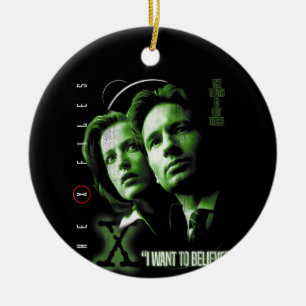 X-Files, die ich Gewollt habe zu glauben Keramik Ornament