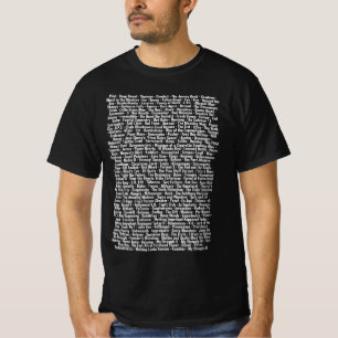 X-Files episode and movie titles  T-Shirt