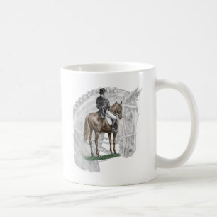 X-Halt Grußdressage-Pferd Kaffeetasse