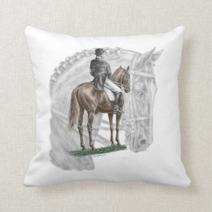 X-Halt Salute Dressage Pferd Kissen