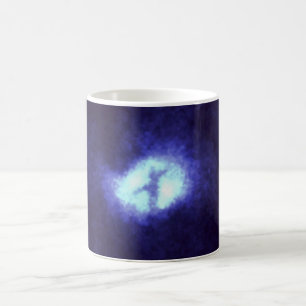 X in der Strudel-Galaxie M51 Kaffeetasse