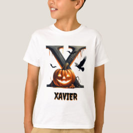 X Initialtrick oder TreatHalloween T-Shirt