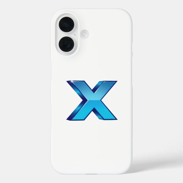 X iPhone 16 HÜLLE (Rückseite)