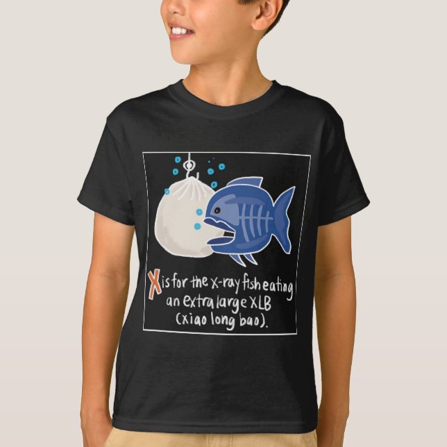 X ist für XLB Kids T - Shirt (Vorderseite)