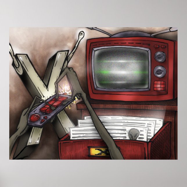 X ist unbekannt poster (Vorne)