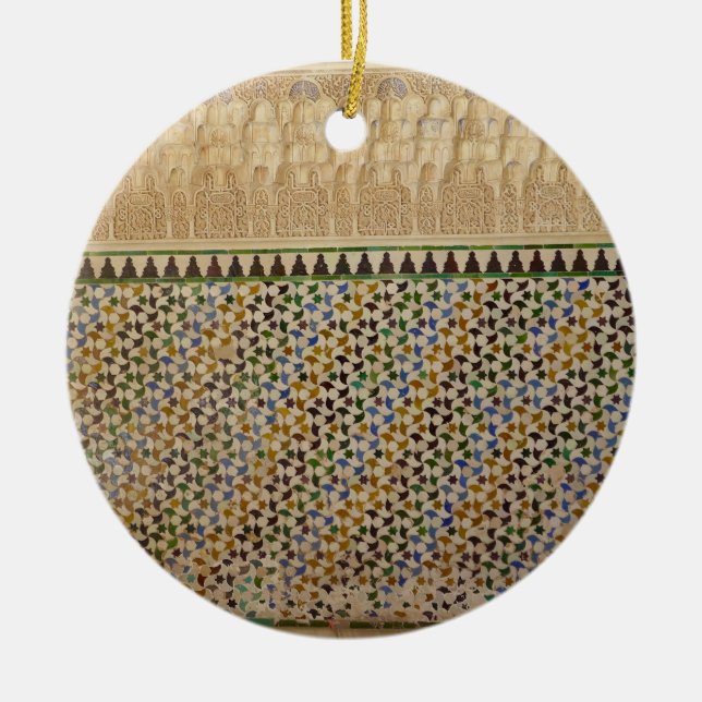 X.ITINERARIEN: Maurische Tessellationen Keramik Ornament (Vorne)