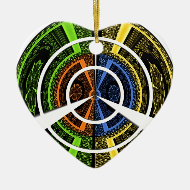 X KERAMIK ORNAMENT (Vorne)