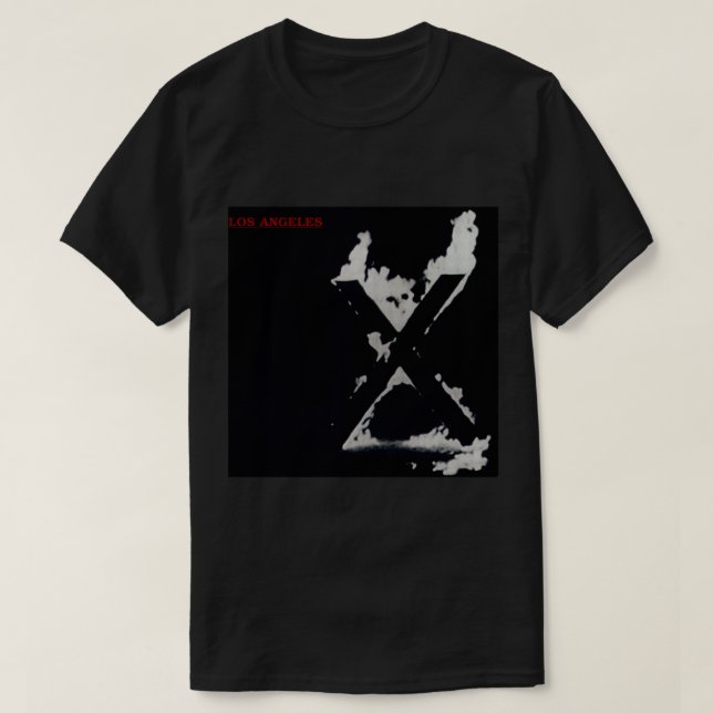 X - Los Angeles (1980) Klassischer T - Shirt (Design vorne)