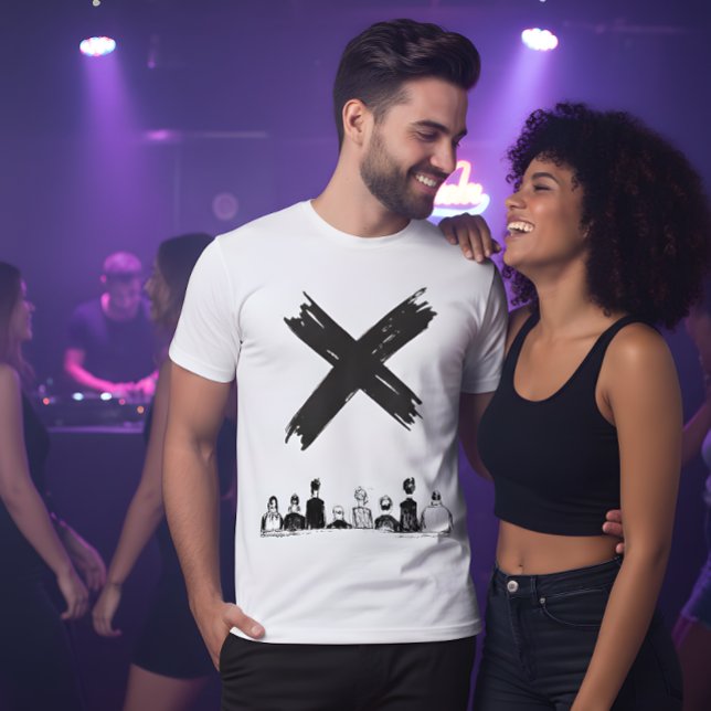 X Mark Statement T-Shirt (Von Creator hochgeladen)