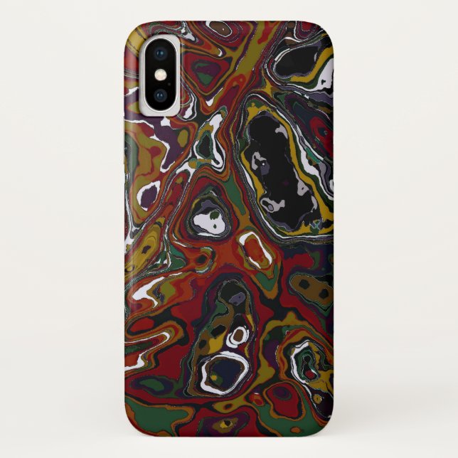 X markiert den Spot (weitere Optionen): Case-Mate iPhone Hülle (Rückseite)