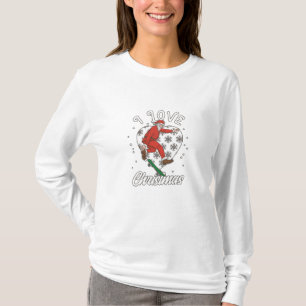 X-Mas Santa - Love Christmas - bright T-Shirt
