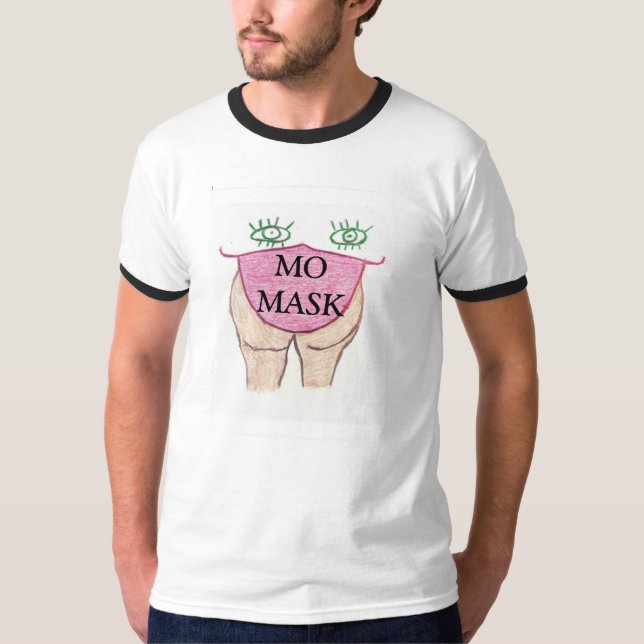 x-Maske-T - Shirt (Vorderseite)