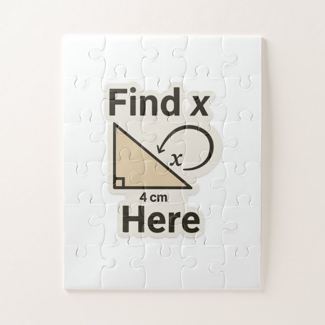 X Math Joke Sticker finden - Funny Geometry Puff (Vertikal)