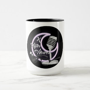 X nach Stunden Potcast Tasse