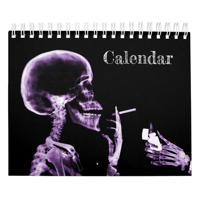 X-Ray Art Calendar 4 - Lila Kalender (Titelbild)