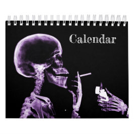 X-Ray Art Calendar 4 - Lila Kalender