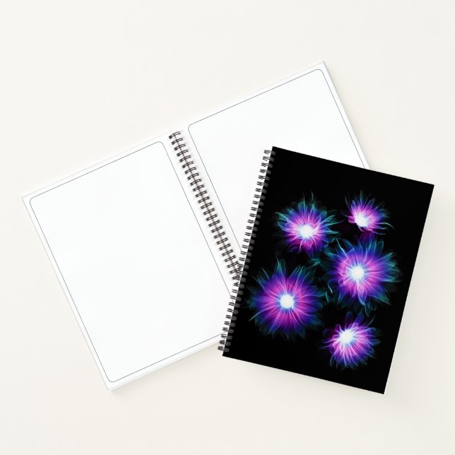 X-Ray Blume Sketchbook Notizbuch (Innenseite)