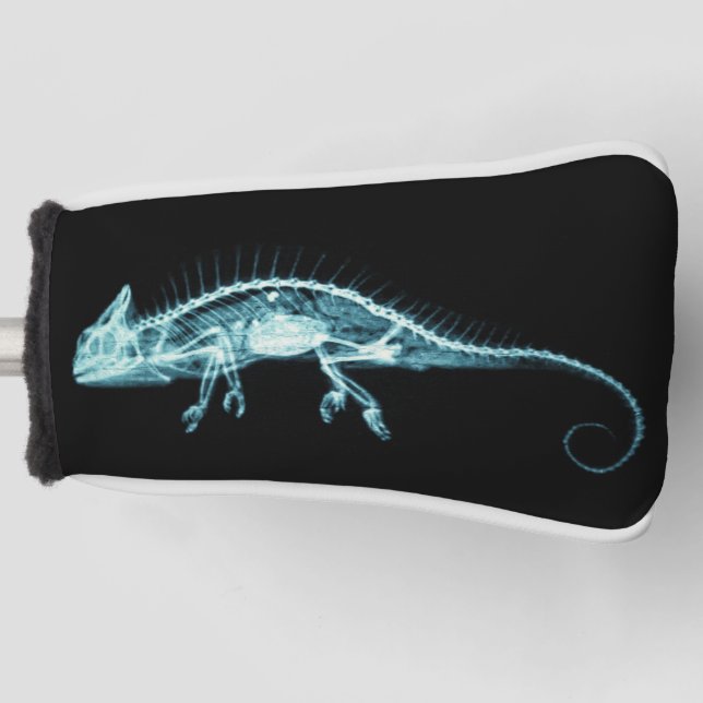 X-Ray Chameleon Skeleton Golf Headcover (Vorderseite)