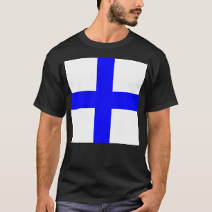 X-Ray Internationale maritime Signalflagge T-Shirt