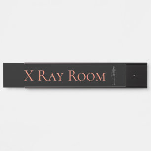 X Ray Room Namensplatte Türschild