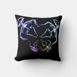 X-Ray Skeleton Familie 2 Kissen