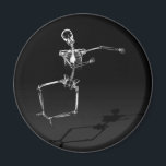 X-RAY SKELETON JOY LEAP B&W MAGNET<br><div class="desc"></div>