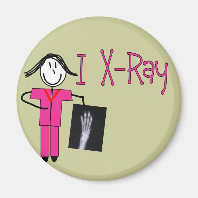 X-Ray Tech-Geschenke Magnet (Vorne)
