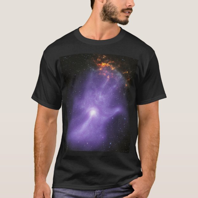 X-Ray Teleskope galant kosmische Hand T-Shirt (Vorderseite)