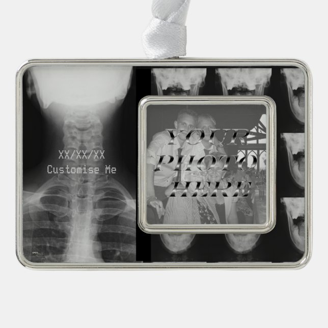 X-Rayed 3 (Original) Rahmen-Ornament Silber (Vorderseite)