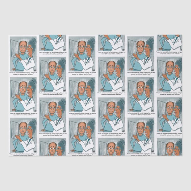 X-Rays-Tissue Seidenpapier (Vorderseite)