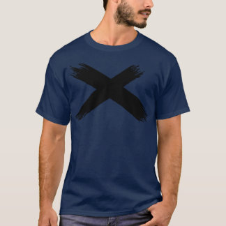 X schwarz T-Shirt