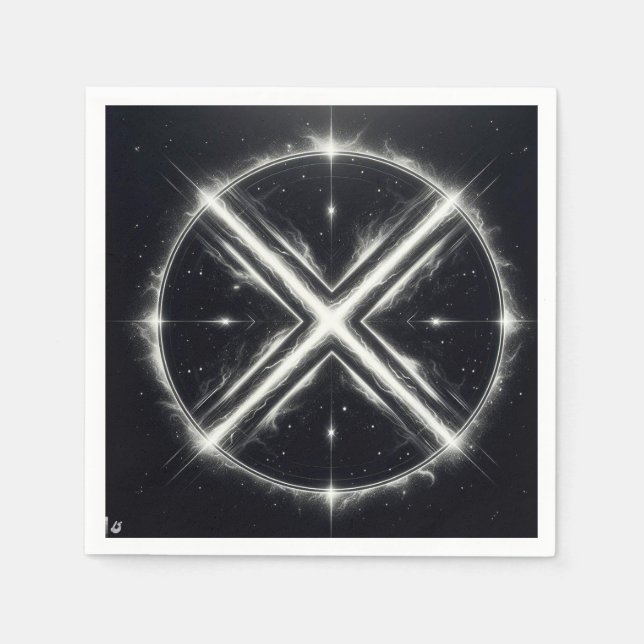 X SERVIETTE (Vorderseite)