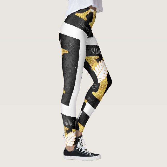 X-STATUS 🌟 —Collection© von PEAF DOVE© Legging Leggings (Rechts)