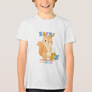 „X steht für Xerus“-Alphabet-T-Shirt – Wachse jede Tri-Blend Shirt