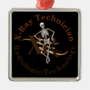 X Strahln-Techniker-Kreis Brown Ornament Aus Metall